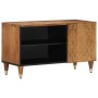 Mueble de TV madera maciza de mango 80x33x46 cm de , Almacenamiento para CD y DVD - Ref: Foro24-358299, Precio: 82,99 €, Desc...