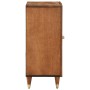 Solid mango wood auxiliary cabinet 60x33x75 cm by , Lockers and storage cabinets - Ref: Foro24-358286, Price: 136,34 €, Disco...