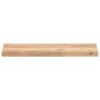 Floating shelves 2 units untreated acacia wood 60x20x2 cm by , Shelves and shelves - Ref: Foro24-3279340, Price: 33,80 €, Dis...