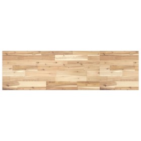 Acacia wood untreated bathroom vanity countertop 120x40x2 cm by , bathroom vanities - Ref: Foro24-3279658, Price: 55,71 €, Di...