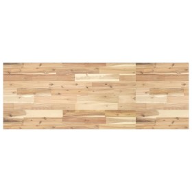 Encimera tocador de baño madera acacia sin tratar 120x50x2 cm de , Tocadores de baño - Ref: Foro24-3279664, Precio: 63,60 €, ...