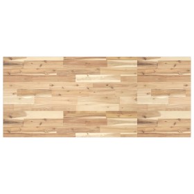 Badwaschtischplatte aus unbehandeltem Akazienholz 140x60x2 cm. von , Badezimmerwaschtische - Ref: Foro24-3279670, Preis: 93,9...