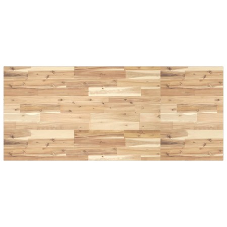 Encimera tocador de baño madera acacia sin tratar 140x60x2 cm de , Tocadores de baño - Ref: Foro24-3279670, Precio: 94,63 €, ...