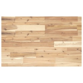 Encimera tocador baño madera acacia sin tratar 100x50x4 cm de , Tocadores de baño - Ref: Foro24-3279679, Precio: 97,77 €, Des...