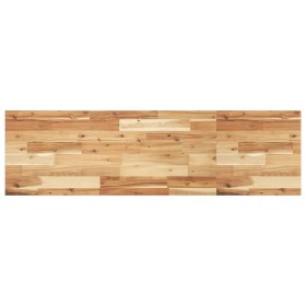 Encimera tocador baño madera acacia acabado aceite 140x40x2 cm de , Tocadores de baño - Ref: Foro24-3279691, Precio: 63,99 €,...