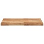 Encimera tocador baño madera acacia acabado aceite 100x60x4 cm de , Tocadores de baño - Ref: Foro24-3279716, Precio: 117,18 €...