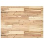 Solid untreated acacia wood desktop board 100x60x4 cm by , Desk accessories and products - Ref: Foro24-3279740, Price: 111,68...