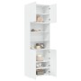 Hoher Schrank aus weißem Ingenieurholz 80x42,5x249 cm von , Sideboards - Ref: Foro24-3281357, Preis: 262,23 €, Rabatt: %