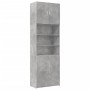 Aparador alto madera de ingeniería gris hormigón 80x42,5x249 cm de , Aparadores - Ref: Foro24-3281360, Precio: 253,99 €, Desc...