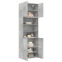 Aparador alto madera de ingeniería gris hormigón 80x42,5x249 cm de , Aparadores - Ref: Foro24-3281360, Precio: 253,99 €, Desc...