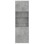 Aparador alto madera de ingeniería gris hormigón 80x42,5x249 cm de , Aparadores - Ref: Foro24-3281360, Precio: 253,99 €, Desc...