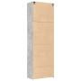 Aparador alto madera de ingeniería gris hormigón 80x42,5x249 cm de , Aparadores - Ref: Foro24-3281360, Precio: 253,99 €, Desc...