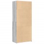 Aparador de madera de ingeniería gris Sonoma 80x42,5x185 cm de , Aparadores - Ref: Foro24-3281383, Precio: 185,19 €, Descuent...