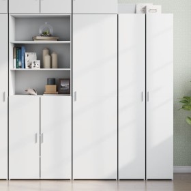 Weißer Schrank aus Holzwerkstoff 50x42,5x185 cm von , Sideboards - Ref: Foro24-3281413, Preis: 178,62 €, Rabatt: %