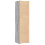 Aparador de madera de ingeniería gris Sonoma 50x42,5x185 cm de , Aparadores - Ref: Foro24-3281418, Precio: 159,67 €, Descuent...