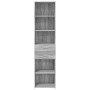 Aparador de madera de ingeniería gris Sonoma 45x42,5x185 cm de , Aparadores - Ref: Foro24-3281453, Precio: 132,86 €, Descuent...