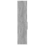 Aparador de madera de ingeniería gris Sonoma 45x42,5x185 cm de , Aparadores - Ref: Foro24-3281453, Precio: 132,86 €, Descuent...