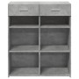 Gray concrete plywood sideboard 80x42.5x93 cm by , Sideboards - Ref: Foro24-3281479, Price: 121,51 €, Discount: %