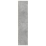 Tall engineered wood sideboard in gray concrete 70x41x185 cm by , Sideboards - Ref: Foro24-3281690, Price: 147,21 €, Discount: %