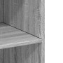 Aparador alto madera de ingeniería gris Sonoma 70x41x185 cm de , Aparadores - Ref: Foro24-3281692, Precio: 150,29 €, Descuent...