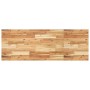 Estante de lavabo de pared acero y madera maciza de acacia de , Tocadores de baño - Ref: Foro24-3302838, Precio: 107,99 €, De...