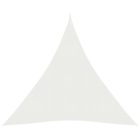 Toldo de vela HDPE blanco 160 g/m² 3x4x4 m de vidaXL, Sombrillas - Ref: Foro24-311255, Precio: 29,99 €, Descuento: %