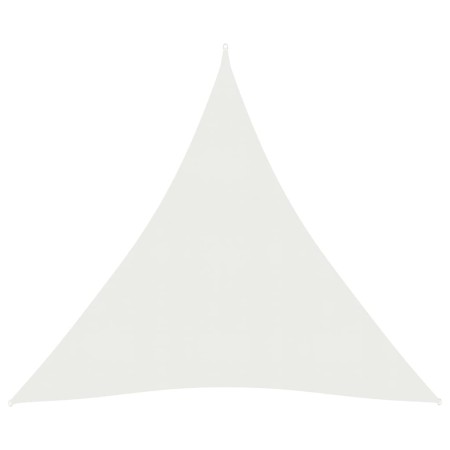 White HDPE sail shade 160 g/m² 3x4x4 m by vidaXL, Umbrellas - Ref: Foro24-311255, Price: 29,99 €, Discount: %