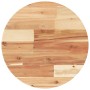 Solid acacia wood round table top Ø40x4 cm by , Table tops - Ref: Foro24-4008700, Price: 37,46 €, Discount: %