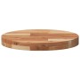 Solid acacia wood round table top Ø40x4 cm by , Table tops - Ref: Foro24-4008700, Price: 37,99 €, Discount: %