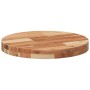 Solid acacia wood round table top Ø40x4 cm by , Table tops - Ref: Foro24-4008700, Price: 37,46 €, Discount: %