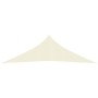 Cream HDPE sail awning 160 g/m² 3.5x3.5x4.9 m by vidaXL, Umbrellas - Ref: Foro24-311202, Price: 31,62 €, Discount: %