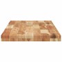 Massiver rechteckiger Tisch aus Akazienholz 140x40x4 cm. von , Tischplatten - Ref: Foro24-4008850, Preis: 108,71 €, Rabatt: %