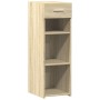 Engineered wood sideboard in Sonoma oak, 30x42.5x93 cm. by , Sideboards - Ref: Foro24-846308, Price: 63,22 €, Discount: %