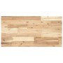 Estante de lavabo de pared acero y madera maciza de acacia de , Tocadores de baño - Ref: Foro24-3302691, Precio: 71,99 €, Des...