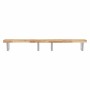 Estante de lavabo de pared acero y madera maciza de acacia de , Tocadores de baño - Ref: Foro24-3302702, Precio: 134,29 €, De...