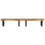 Wall-mounted sink shelf made of steel and solid acacia wood by , bathroom vanities - Ref: Foro24-3302871, Price: 206,29 €, Di...