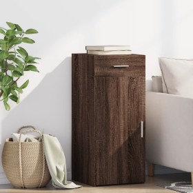 Engineered wood sideboard in brown oak, 40x42.5x93 cm by , Sideboards - Ref: Foro24-846284, Price: 79,03 €, Discount: %