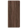 Aparador de madera de ingeniería roble marrón 40x42,5x93 cm de , Aparadores - Ref: Foro24-846284, Precio: 79,03 €, Descuento: %