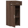 Aparador de madera de ingeniería roble marrón 40x42,5x93 cm de , Aparadores - Ref: Foro24-846284, Precio: 79,03 €, Descuento: %