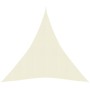 Toldo de vela HDPE color crema 160 g/m² 3x4x4 m de vidaXL, Sombrillas - Ref: Foro24-311200, Precio: 29,65 €, Descuento: %