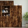 Engineered smoked oak wood wall cabinet 30x42.5x40 cm by , Sideboards - Ref: Foro24-846093, Price: 40,35 €, Discount: %