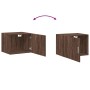 Armario de pared madera ingeniería marrón roble 50x42,5x40 cm de , Aparadores - Ref: Foro24-846116, Precio: 47,99 €, Descuent...