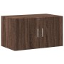 Engineered wood brown oak wall cabinet 70x42.5x40 cm by , Sideboards - Ref: Foro24-846123, Price: 56,75 €, Discount: %