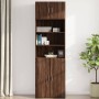 Engineered wood brown oak wall cabinet 70x42.5x40 cm by , Sideboards - Ref: Foro24-846123, Price: 56,75 €, Discount: %