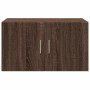 Engineered wood brown oak wall cabinet 70x42.5x40 cm by , Sideboards - Ref: Foro24-846123, Price: 56,75 €, Discount: %