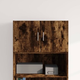 Engineered smoked oak wood wall cabinet 70x42.5x40 cm by , Sideboards - Ref: Foro24-846121, Price: 55,99 €, Discount: %