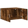 Engineered smoked oak wood wall cabinet 70x42.5x40 cm by , Sideboards - Ref: Foro24-846121, Price: 55,14 €, Discount: %