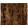 Armario de pared madera ingeniería roble ahumado 80x42,5x64 cm de , Aparadores - Ref: Foro24-846135, Precio: 77,37 €, Descuen...