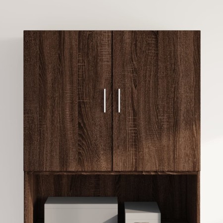 Armario de pared madera ingeniería marrón roble 80x42,5x64 cm de , Aparadores - Ref: Foro24-846137, Precio: 79,64 €, Descuent...