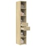 Aparador de madera de ingeniería roble Sonoma 30x42,5x185 cm de , Aparadores - Ref: Foro24-846238, Precio: 98,70 €, Descuento: %